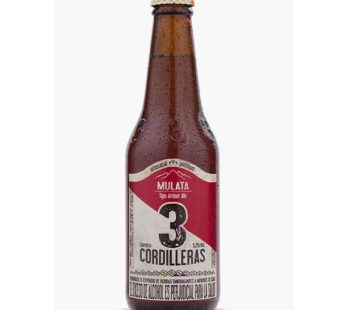 3 CORDILLERAS MULATA EN BOTELLA X 330 ML