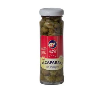 ALCAPARRAS EN VINAGRE ALFA x 110 GRS