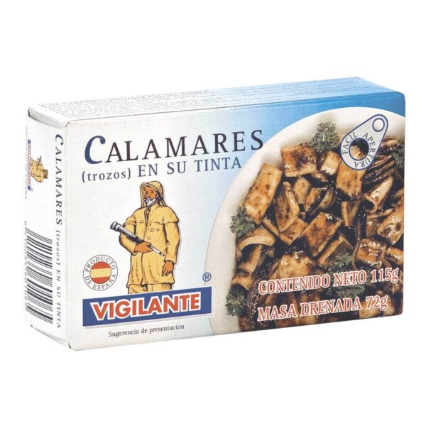 CALAMARES EN SU TINTA VIGILANTE X 115 g
