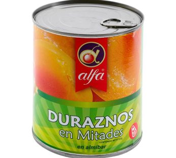 DURAZNOS EN MITADES ALFA X 820 g