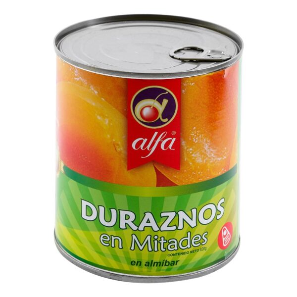 DURAZNOS EN MITADES ALFA X 820 g