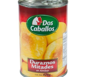 DURAZNOS EN MITADES DOS CABALLOS x 425 G