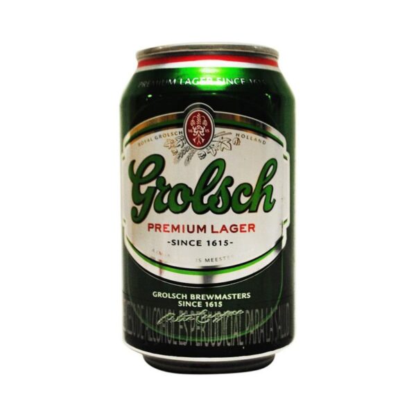 GROLSCH PREMIUM LAGER EN LATA X 330 ML