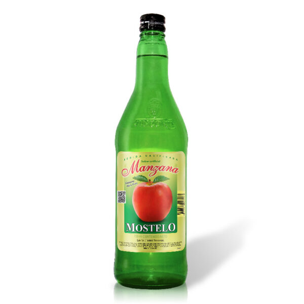 BEBIDA SIN ALCOHOL SABOR MANZANA MOSTELO X 750 ml