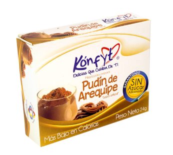 PUDIN DIETETICO DE AREQUIPE KONFYT X 24 g