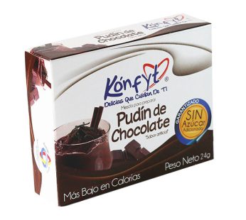 PUDIN DIETETICO DE CHOCOLATE KONFYT X 24 g