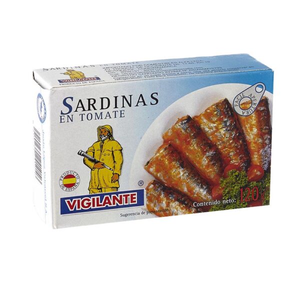 SARDINAS VIGILANTE EN TOMATE X 120 g