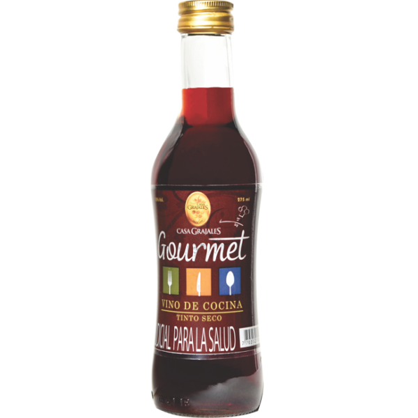 VINO TINTO GOURMET SECO GRAJALES x 275 ml