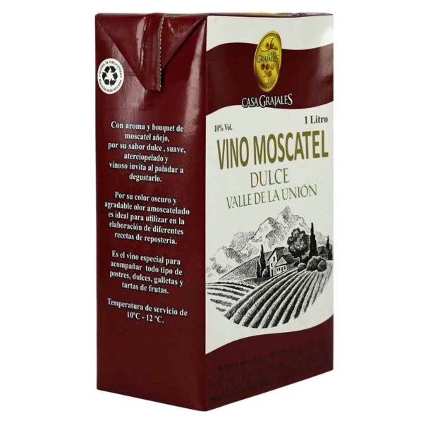 VINO TINTO MOSCATEL DULCE GRAJALES X 1000 ml
