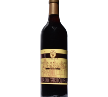 VINO TINTO PARA CONSAGRAR DULCE GRAJALES X 750 ml
