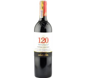 VINO TINTO SANTA RITA 120 CABERNET SAUVIGNON X 750 ml