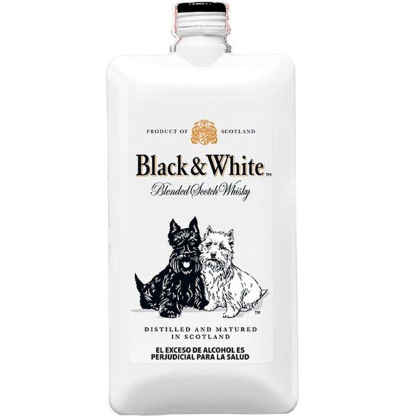 WHISKY BLACK AND WHITE X 200 ML