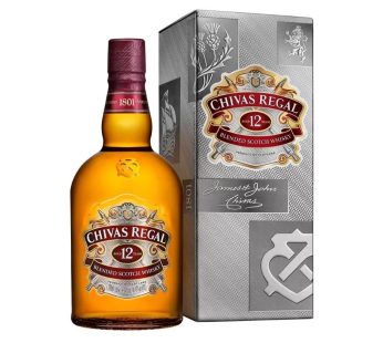 WHISKY CHIVAS REGAL 12 AÑOS X 1000 ML