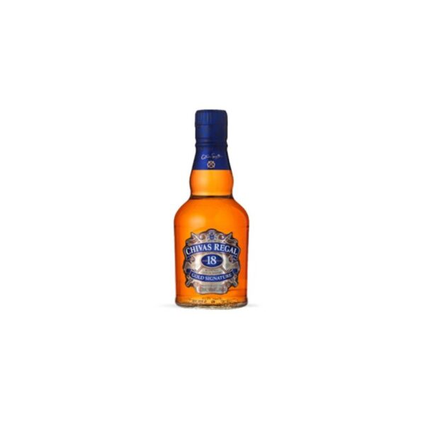 WHISKY CHIVAS REGAL 18 AÑOS X 200 ML