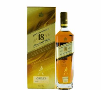 WHISKY JOHNNIE WALKER SELLO DORADO 18 AÑOS X 750 ML