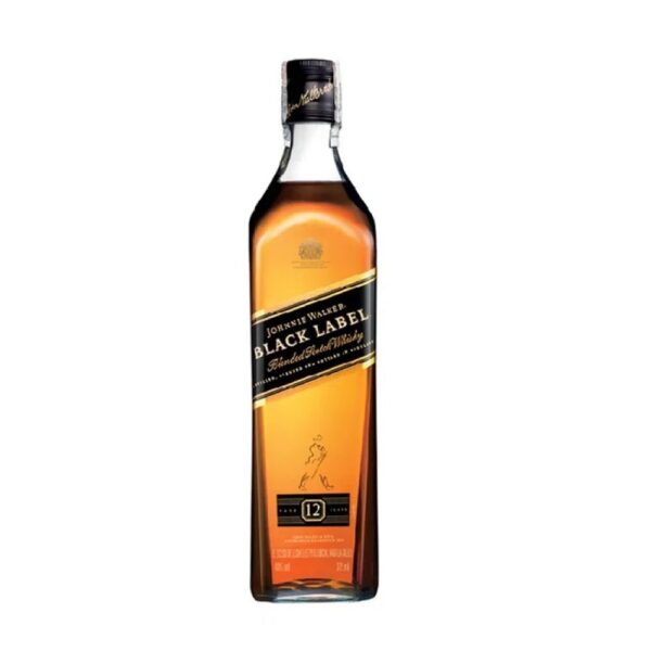 WHISKY JOHNNIE WALKER SELLO NEGRO X 375 ML