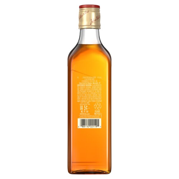 WHISKY JOHNNIE WALKER SELLO ROJO X 375 ML