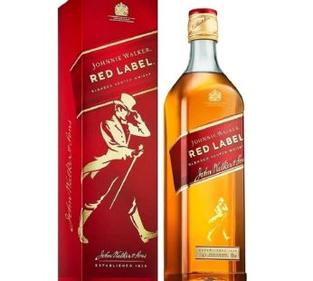 WHISKY JOHNNIE WALKER SELLO ROJO X 700 ML