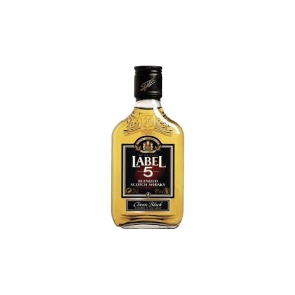 WHISKY LABEL 5 X 350 ML